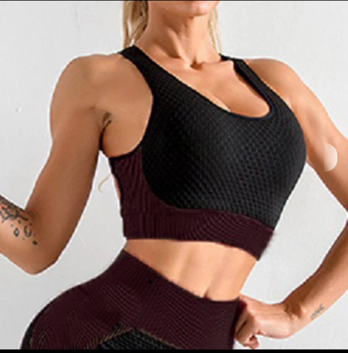 Seamless Stretch Sports Bra