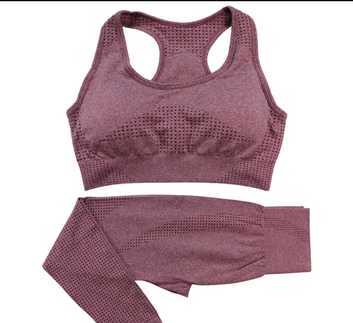 Seamless Bra and Legging Set