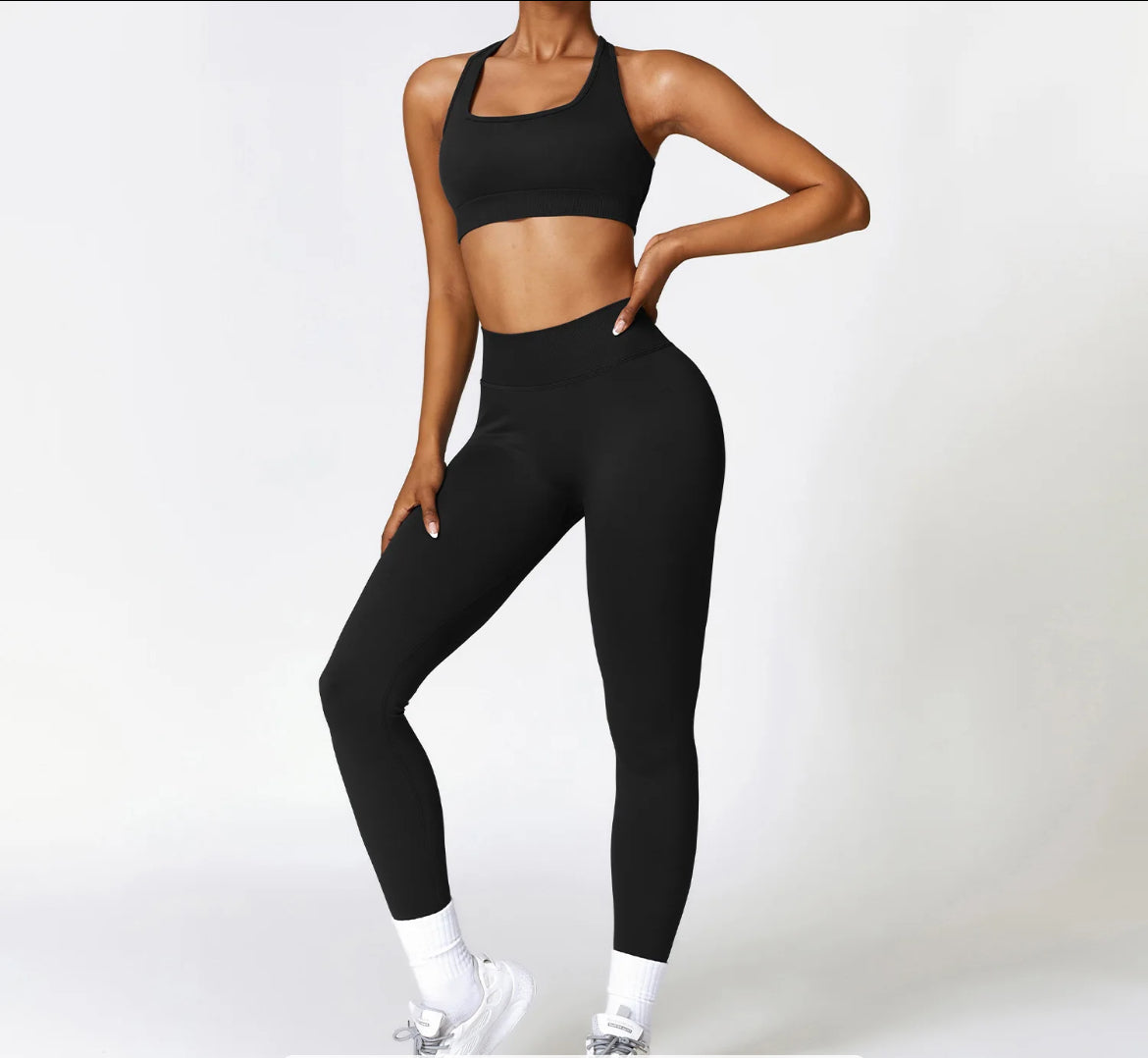 Scrunch Legging and Bra Set