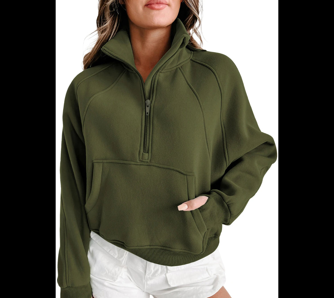 Women’s Quarter Zip Sweater
