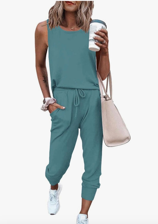 Two piece jumpsuit