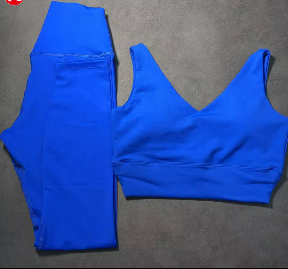 V Back Bra and Legging Set