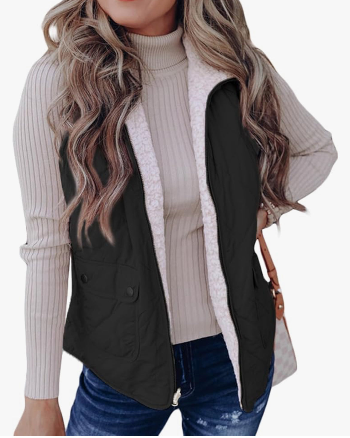 Women’s Sherpa Lined Vest