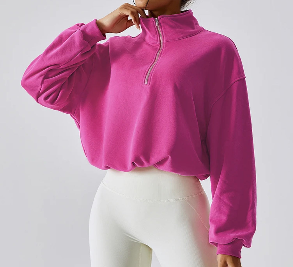 Women’s Cropped Quarter Zip